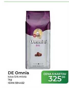 DE Omnia káva Silk mletá 1kg