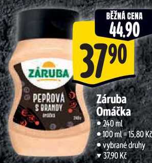 Záruba Omáčka, 240 ml