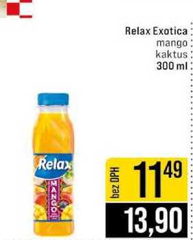 Relax Exotica mango kaktus 300 ml