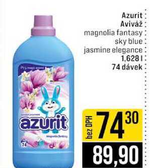 Azurit Aviváž magnolia fantasy sky blue jasmine elegance 1,628l 74 dávek