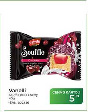 Vanelli Souffle cake cherry 40g