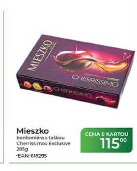 Mieszko bonboniéra s taškou Cherrissimov Exclusive 285g