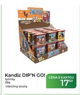 Kandiz DIP'N GO! tyčinky 55g