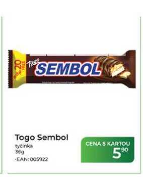 Togo Sembol tyčinka 36g