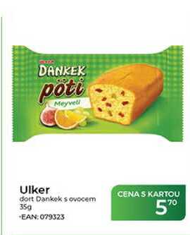 Ulker dort Dankek s ovocem 35g