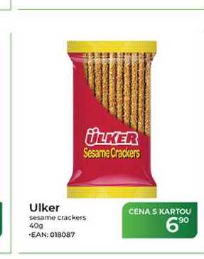 Ulker sesame crackers 40g