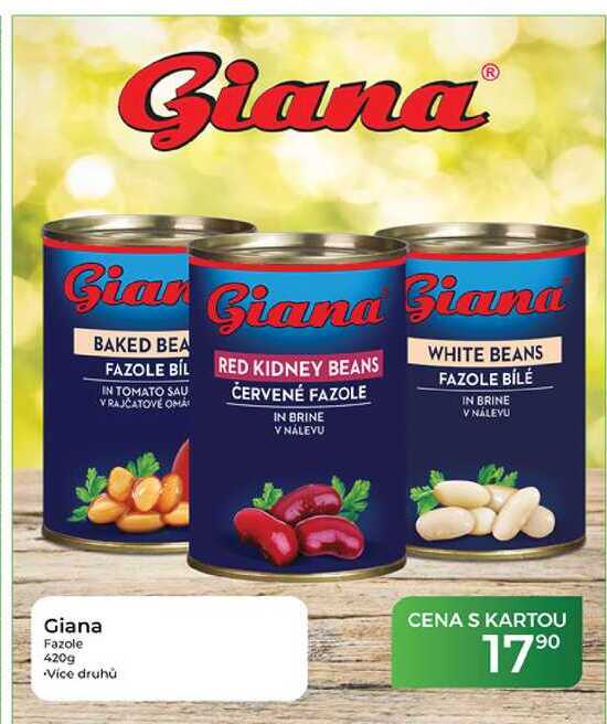Giana Fazole 420g