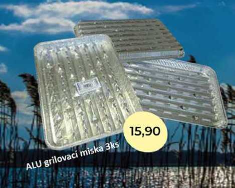 ALU grilovací miska 3ks