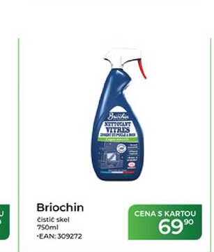 Briochin čistič skel 750ml