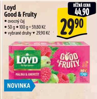 Loyd Good & Fruity, 50 g