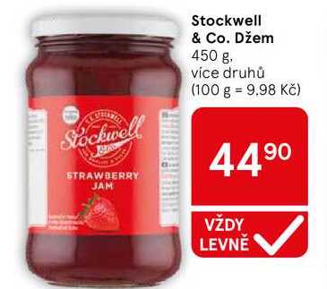 Stockwell & Co. Džem, 450 g