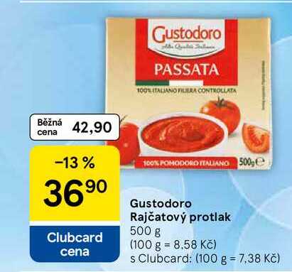 Gustodoro Rajčatový protlak, 500 g