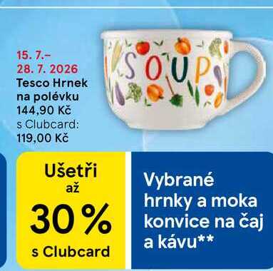 Tesco Hrnek na polévku