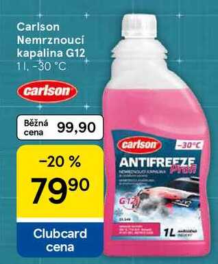 Carlson Nemrznoucí kapalina G12, 1 l, -30 °C