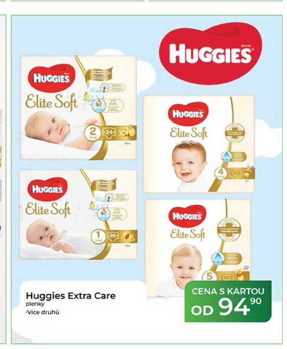 Huggies Extra Care plenky