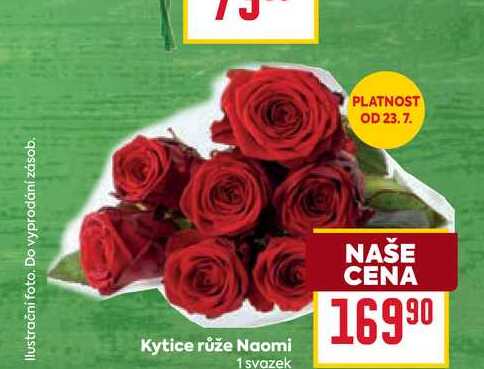 Kytice růže Naomi 1