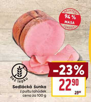 Sedlácká šunka 100g