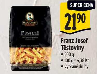 Franz Josef Těstoviny, 500 g