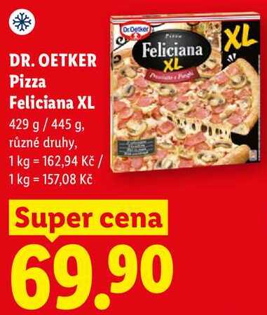 DR. OETKER Pizza Feliciana XL, 429 g / 445 g