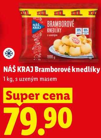 NÁŠ KRAJ Bramborové knedlíky, 1 kg