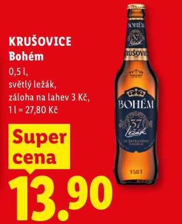 KRUŠOVICE Bohém, 0,5 1