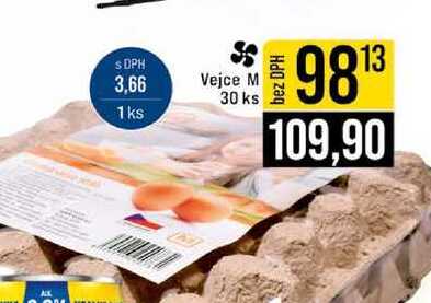Vejce M 30 ks