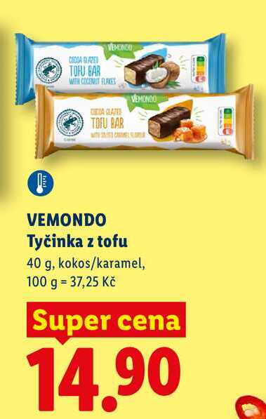 VEMONDO Tyčinka z tofu, 40 g
