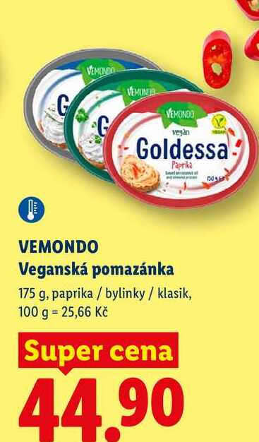 VEMONDO Veganská pomazánka, 175 g