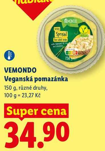 VEMONDO Veganská pomazánka, 150 g