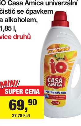 iO Casa Amica univerzální čistič se čpavkem a alkoholem, 1,851