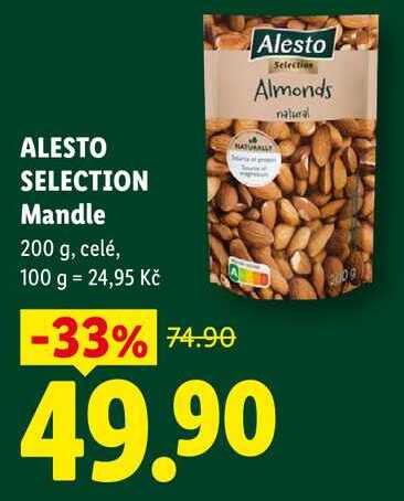 ALESTO SELECTION Mandle, 200 g
