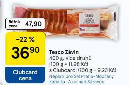 Tesco Závin, 400 g