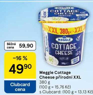 Meggle Cottage Cheese přírodní XXL, 380 g