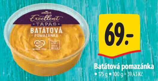 Batátová pomazánka, 175 g