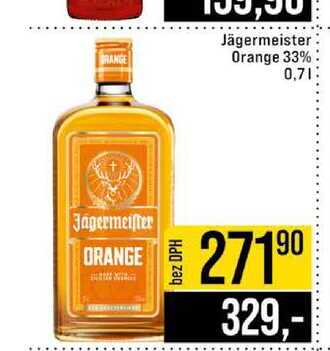 Jägermeister Orange 33% 0,7l