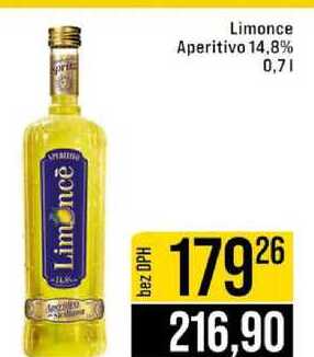 Limonce Aperitivo 14,8% 0,7l