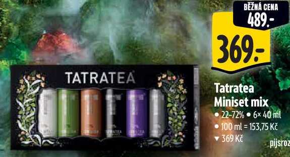 Tatratea Miniset mix, 6x 40 ml
