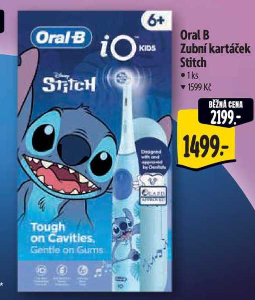 Oral B Zubní kartáček Stitch