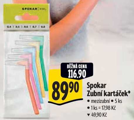Spokar Zubní kartáček, 5 ks