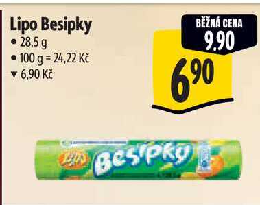 Lipo Besipky, 28,5 g