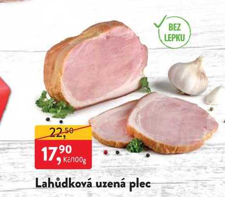 Lahůdková uzená plec 100g