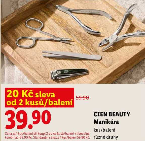 CIEN BEAUTY Manikúra kus/balení