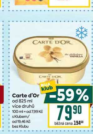 Carte d'Or od 825 ml