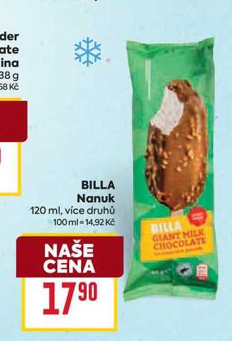 BILLA Nanuk 120 ml
