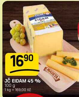 JČ EIDAM 45% 100g 