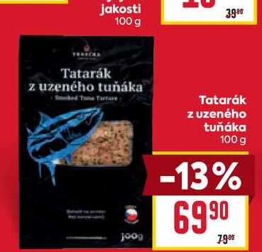 Tatarák z uzeného tuňáka 100 g