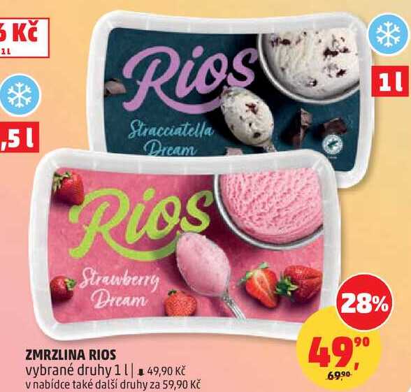 ZMRZLINA RIOS vybrané druhy, 1 l