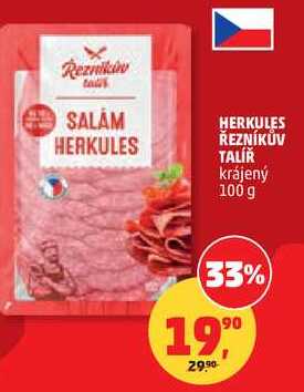HERKULES TALÍŘ krájený, 100 g