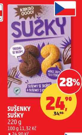 SUŠENKY SUŠKY, 220 g