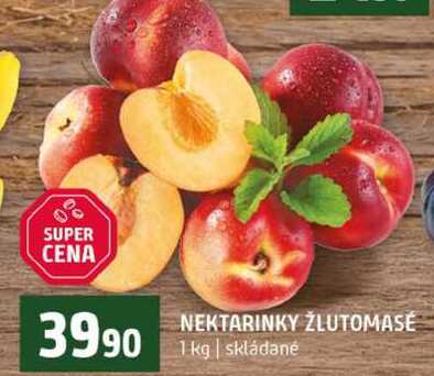NEKTARINKY ŽLUTOMASÉ 1 kg skládané 